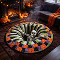3D Halloween Rugs, Halloween 3D Rugs Optical Illusion 24In